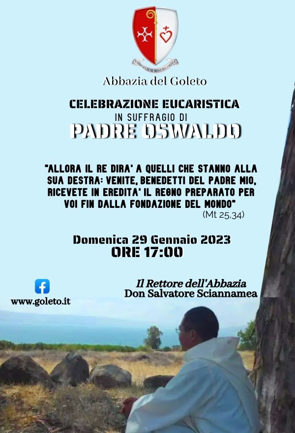 Celebrazione Eucaristica in suffragio di Padre Oswaldo